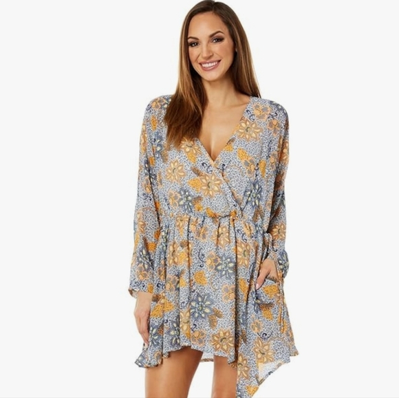 Free People Teegan Mini Sky Combo‎ Large - Picture 1 of 9